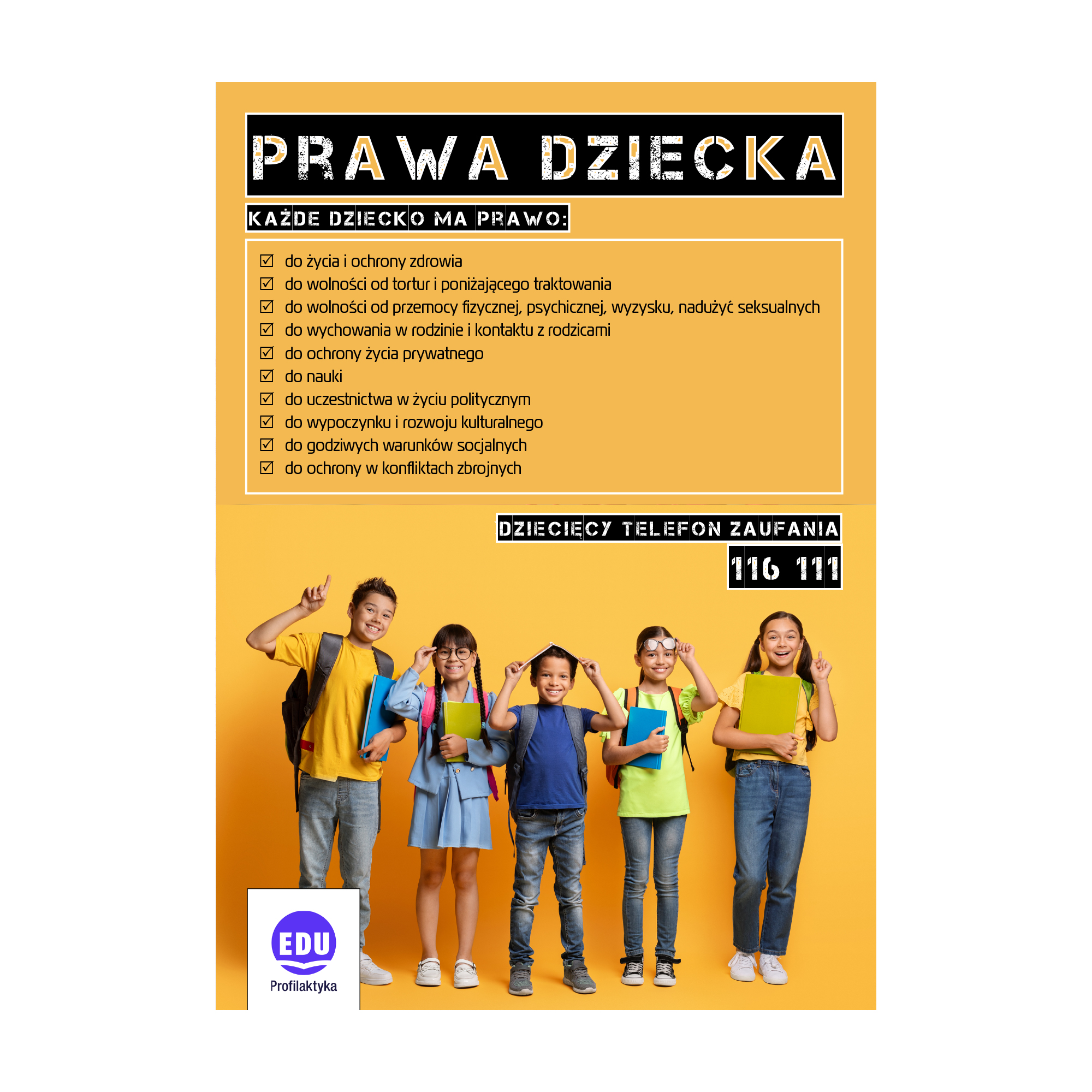 Plakat prawa dziecka