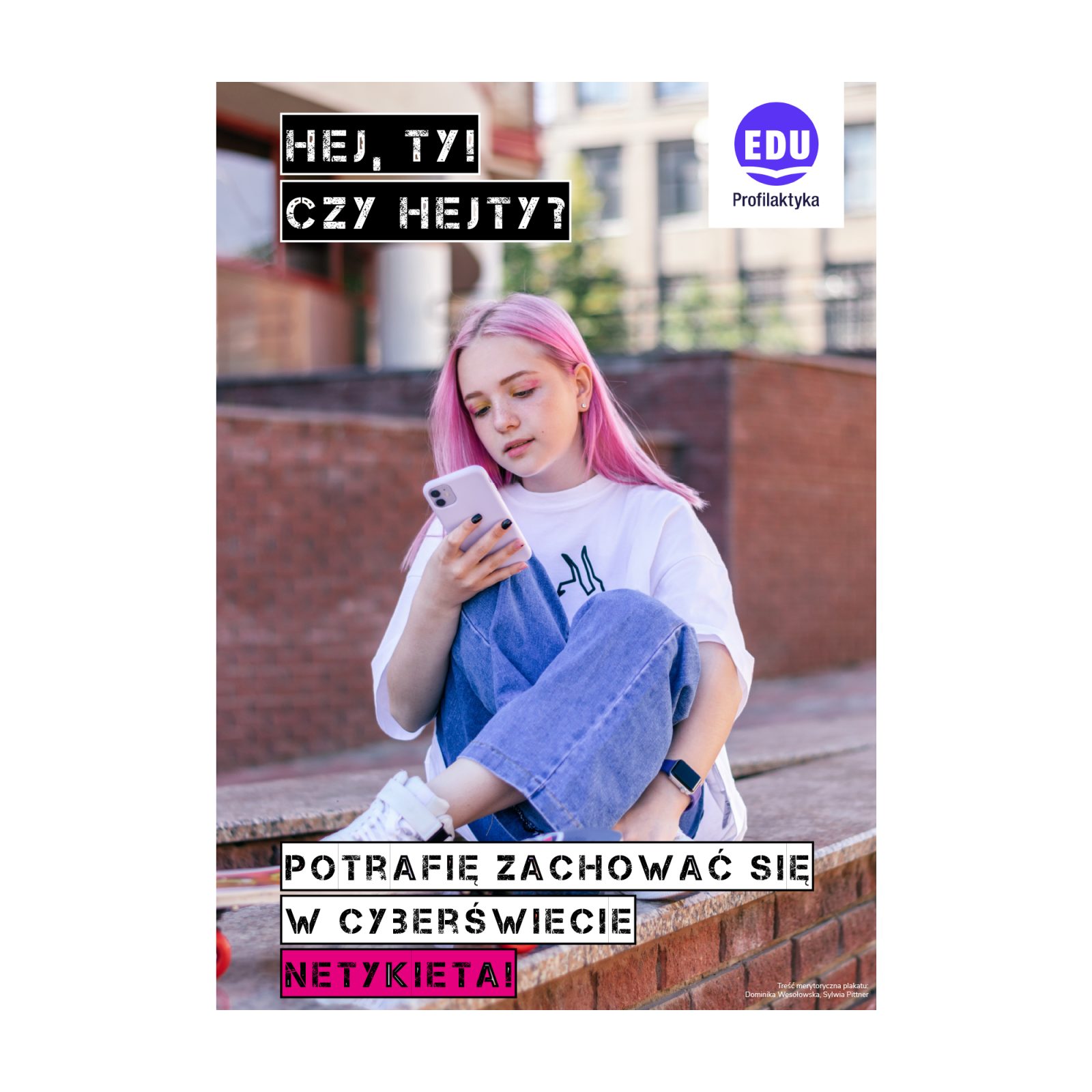 Hej, Ty! Czy HEJTY? - plakat