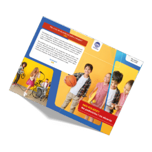 Moi koledzy. Na podwórku i na ekranie – ulotka o bezpieczeństwie w grach i sieci dla klas 1-3 SP