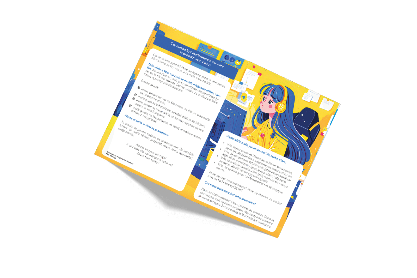 Sztama w realu. Fair Play w sieci – ulotka o wykluczeniu cyfrowym i relacjach w sieci dla klas 4-6 SP